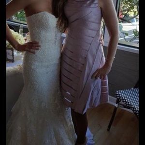 Allure bridal mermaid wedding dress size 6 (normal size 2/4)